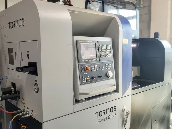 Used TORNOS SWISS GT 26 CNC Lathe #13782